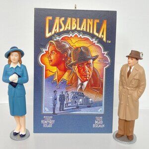 Hallmark Casablanca Set of 3 Mini Ornaments 1997